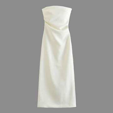 ⚡️(Fast Delivery) Ivory Grace Strapless Dress