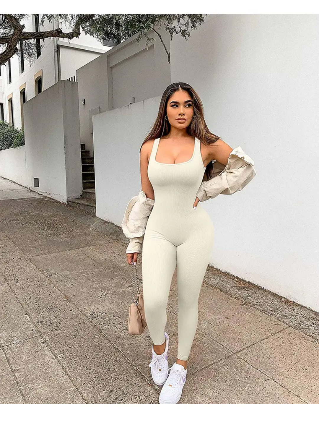 UltraFlex Seamless Jumpsuit with Removable Pads (⚡️ Fast Delivery Available)