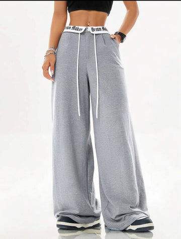 Dream Maker Wide-Leg Sweatpants