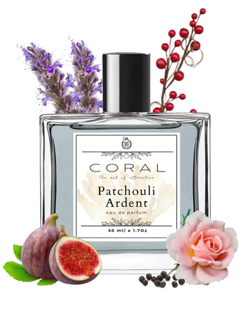 Patchouli Ardent Unisex EDP | Spicy, Woody & Musky Rose Vibes | A Luxe Scent for Everyone | Available in 50ml & 20ml Sprays!