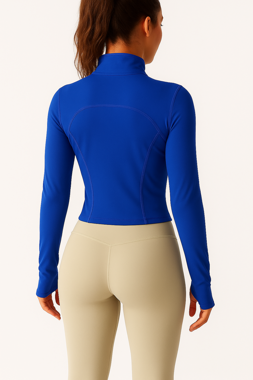 ⚡️(Fast Delivery) Sleek Curve Contour Zip Jacket – Lectric Blue