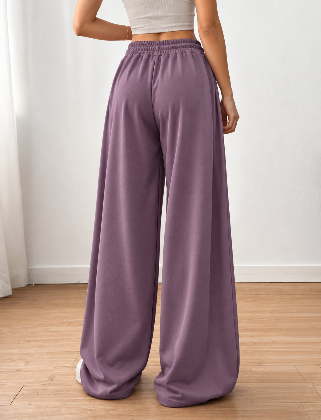 ⚡️(Fast Delivery)Midnight Flow Wide-Leg Pants