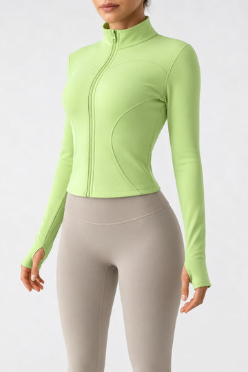 ⚡️(Fast Delivery)Dry-Fit Yoga Jacket with Zipper