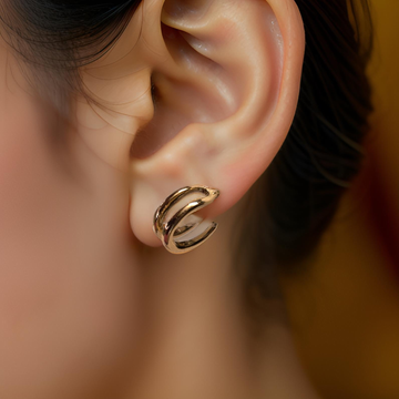 Golden Tone Earrings