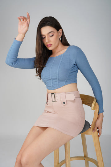 ⚡️(Fast Delivery)Crop Top with Corset Fit