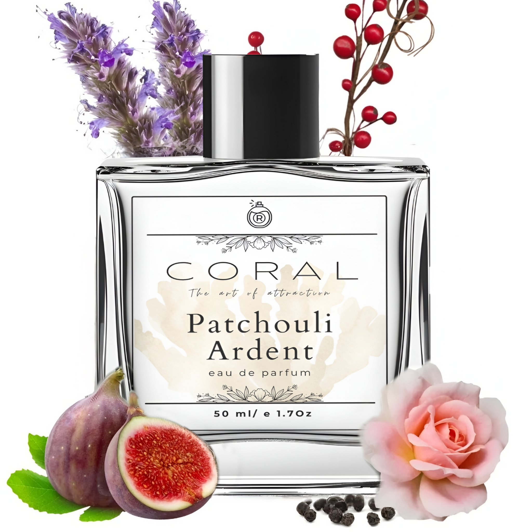 Patchouli Ardent Unisex EDP | Spicy, Woody & Musky Rose Vibes | A Luxe Scent for Everyone | Available in 50ml & 20ml Sprays!