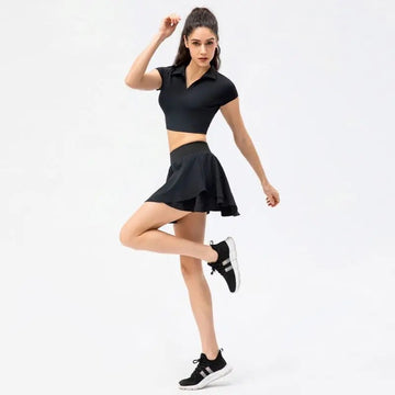 2 Piece Women's Sports Mini Skirt With Top (Fast Delivery⚡️)