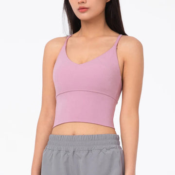 Yoga Halter Crop Tank Top