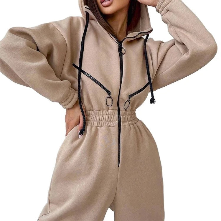 Winter's Hoodie Jumpsuit