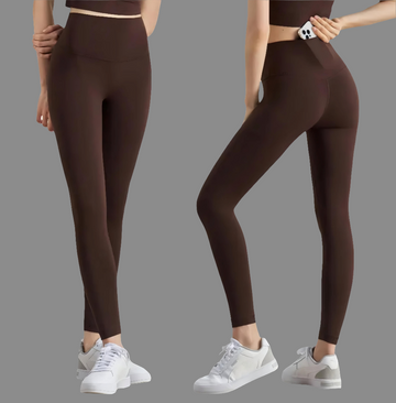 ⚡️(Fast Delivery) Core Luxe Coffee Leggings( with Hidden Back Pocket)