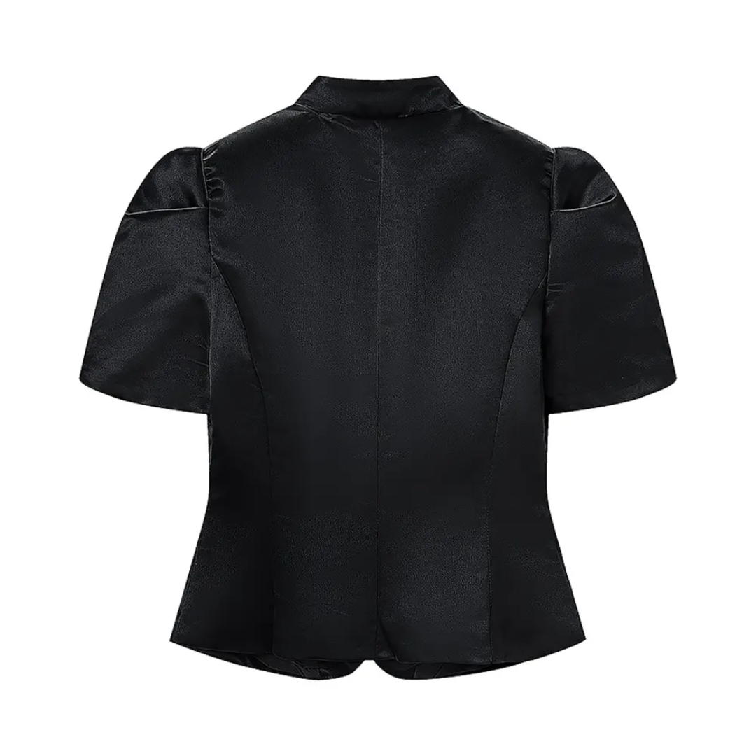 ⚡️(Fast Delivery) Puff Sleeve Buttoned Top