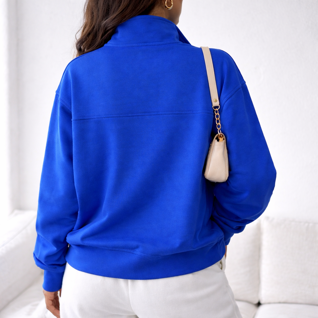 ⚡️(Fast Delivery)Soft Motion Zipper Top- Royal Blue