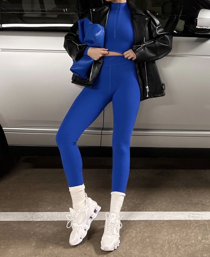 ⚡️(Fast Delivery)Electric Blue PowerFit Active Co-ord Set