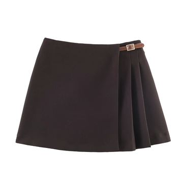 ⚡️(Fast Delivery) Buckle Pleated Mini Skort