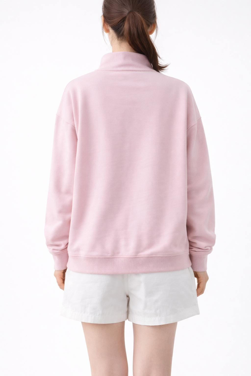 ⚡️(Fast Delivery)Soft Motion Zipper Top- Blush Pink