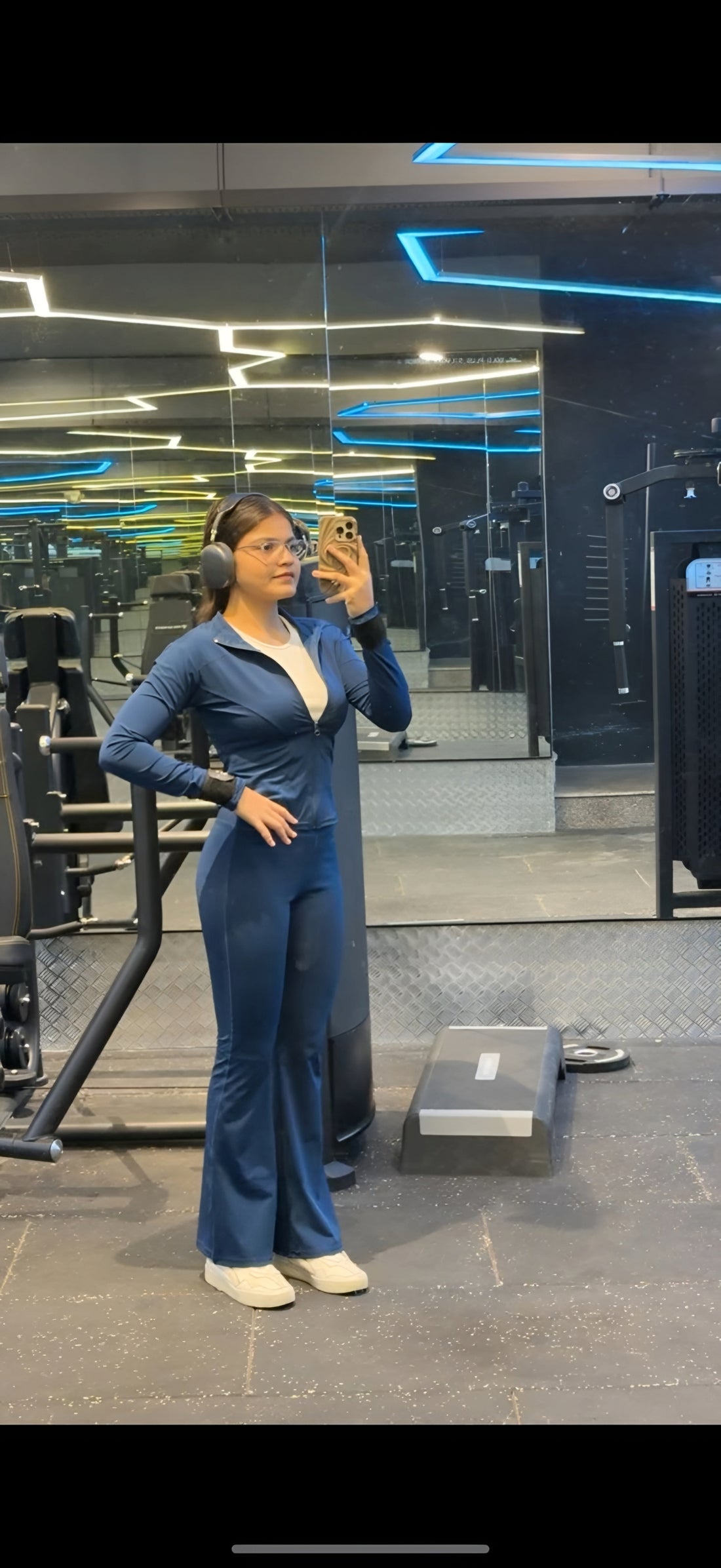 ⚡️(Fast Delivery)Power Sculpt Jacket & Flared Leggings Set - Teal