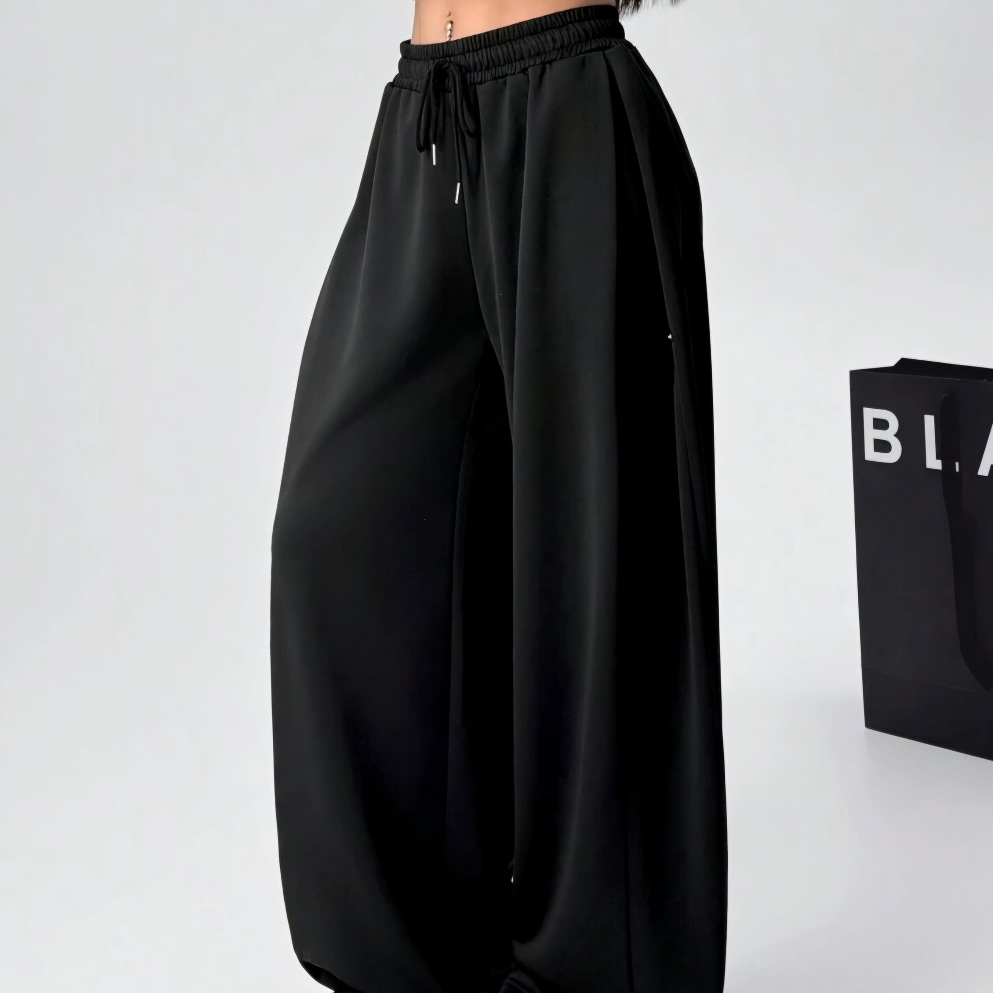 ⚡️(Fast Delivery)Midnight Flow Wide-Leg Pants