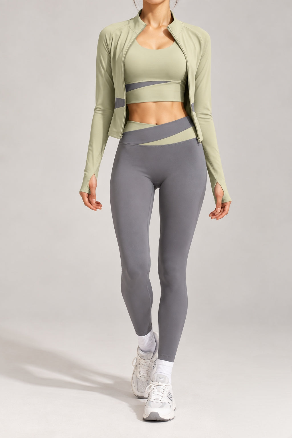⚡️(Fast Delivery)Sculpt & Flow 3-Piece Activewear Set