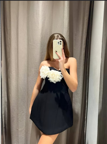 ⚡️(Fast Delivery) Midnight Bloom Mini Dress