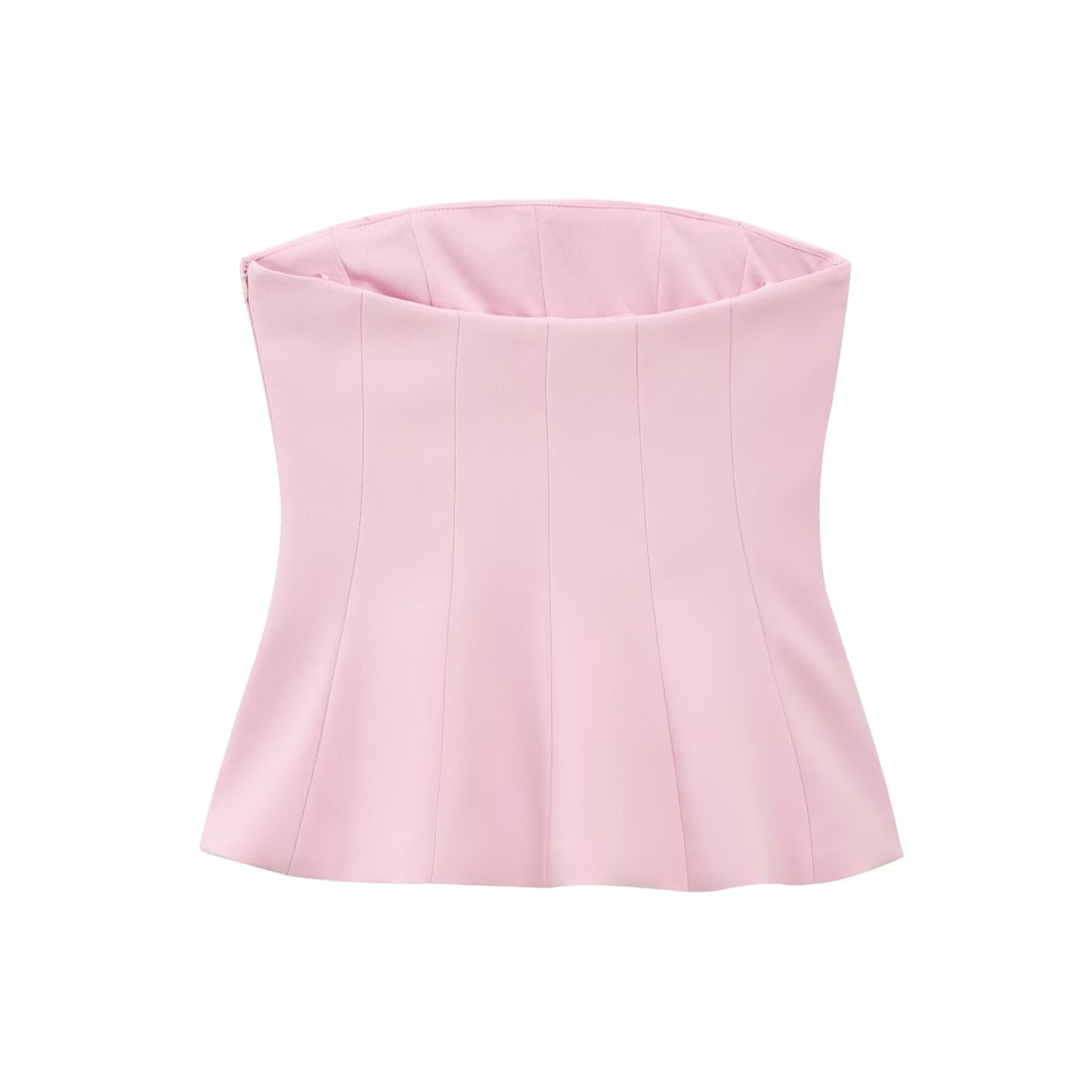 ⚡️(Free Delivery) Pink Structured Corset Top