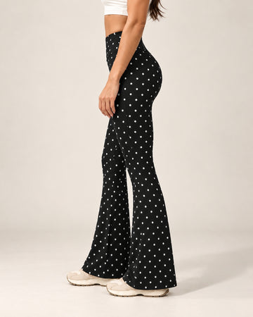 ⚡️(Fast Delivery)Polka Dot Flared Pants