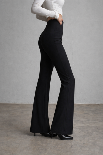 Sculpted Flare Pants (Office hours to after-hours)