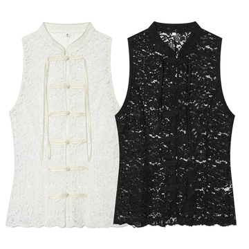 ⚡️(Fast Delivery) Korean Style Lace Sleeveless Top