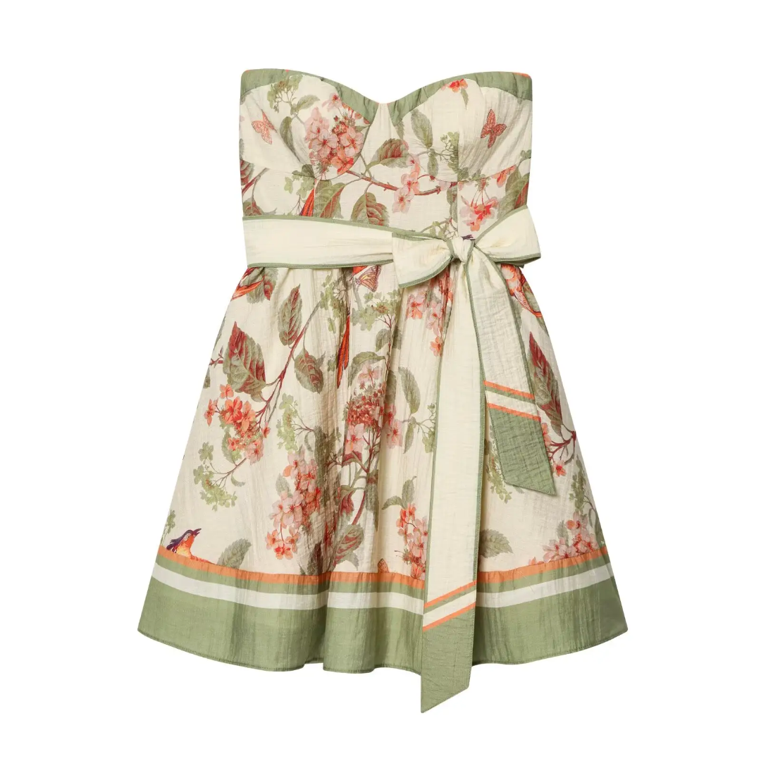 ⚡️(Fast Delivery)Floral Sweetheart Mini Dress