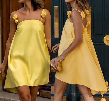 ⚡️(Fast Delivery) Sunny Charm Tie-Strap Dress