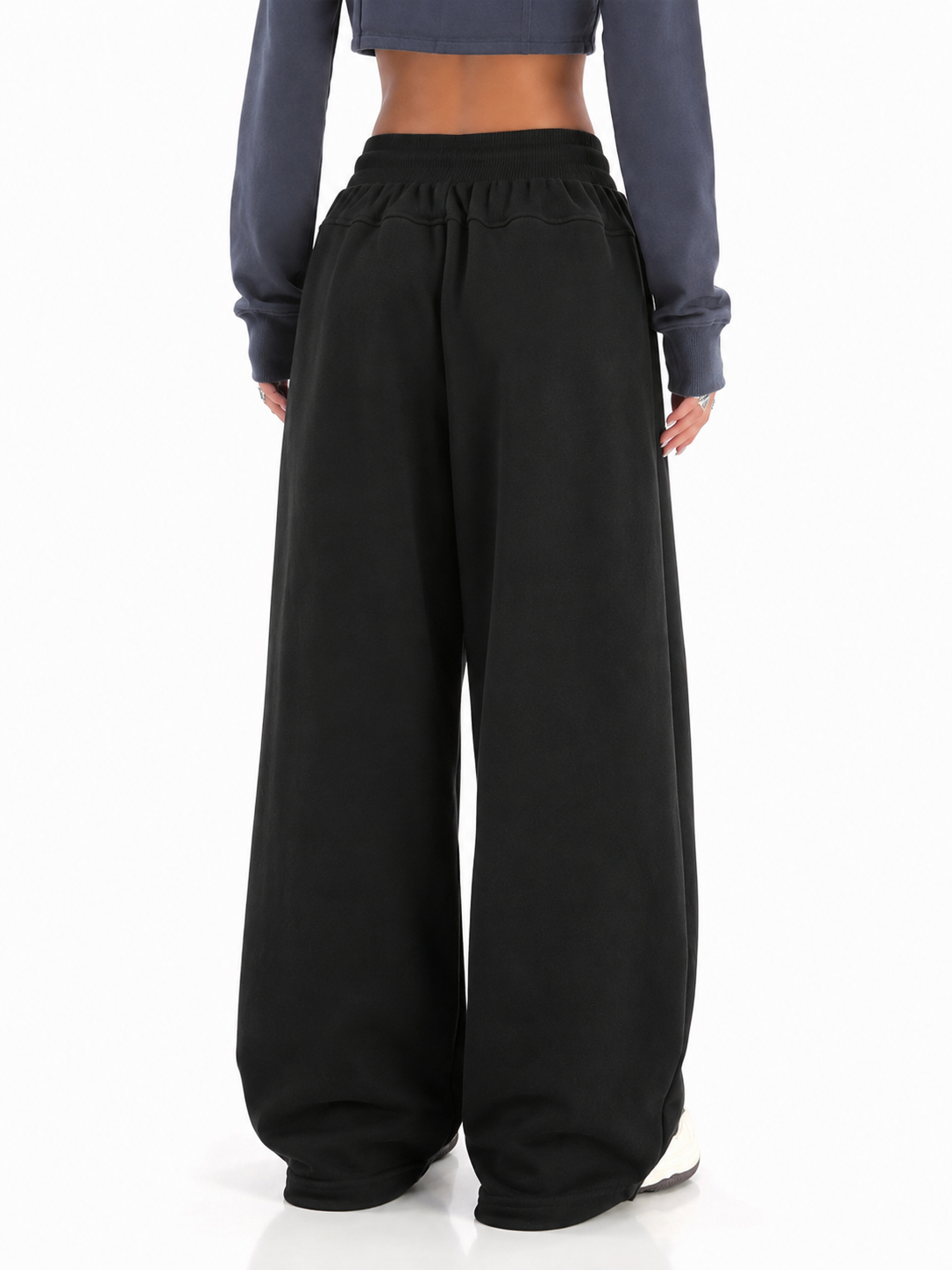 High-Waist Oversized Wide-Leg Pants