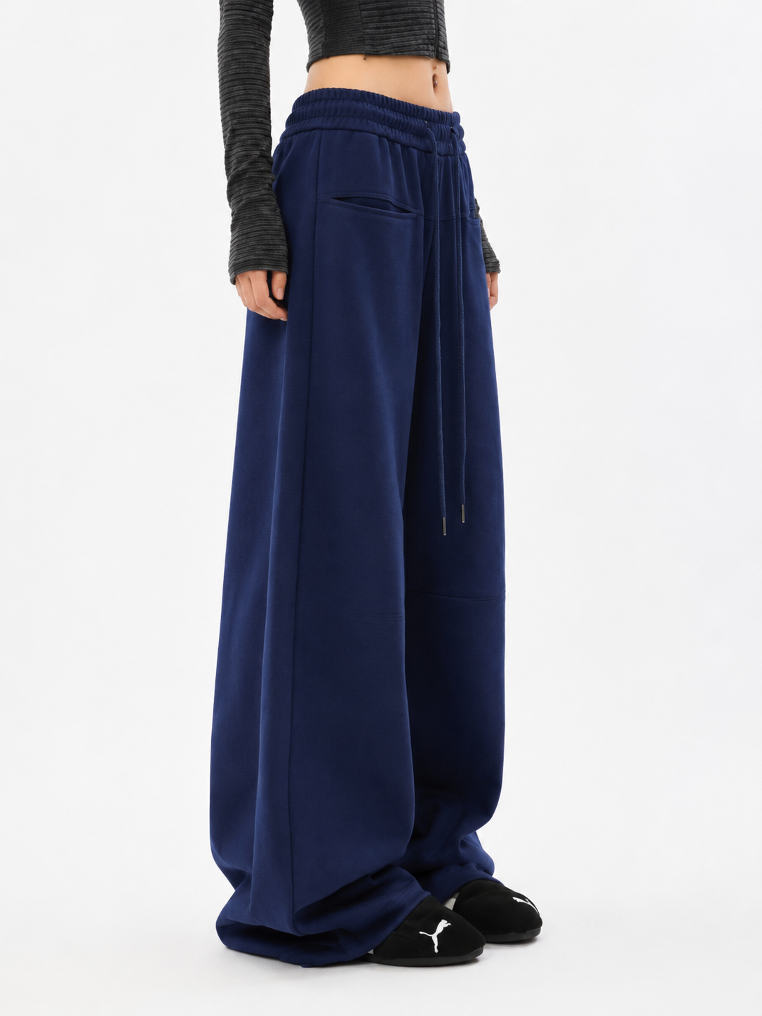 Midnight Drift Baggy Pants