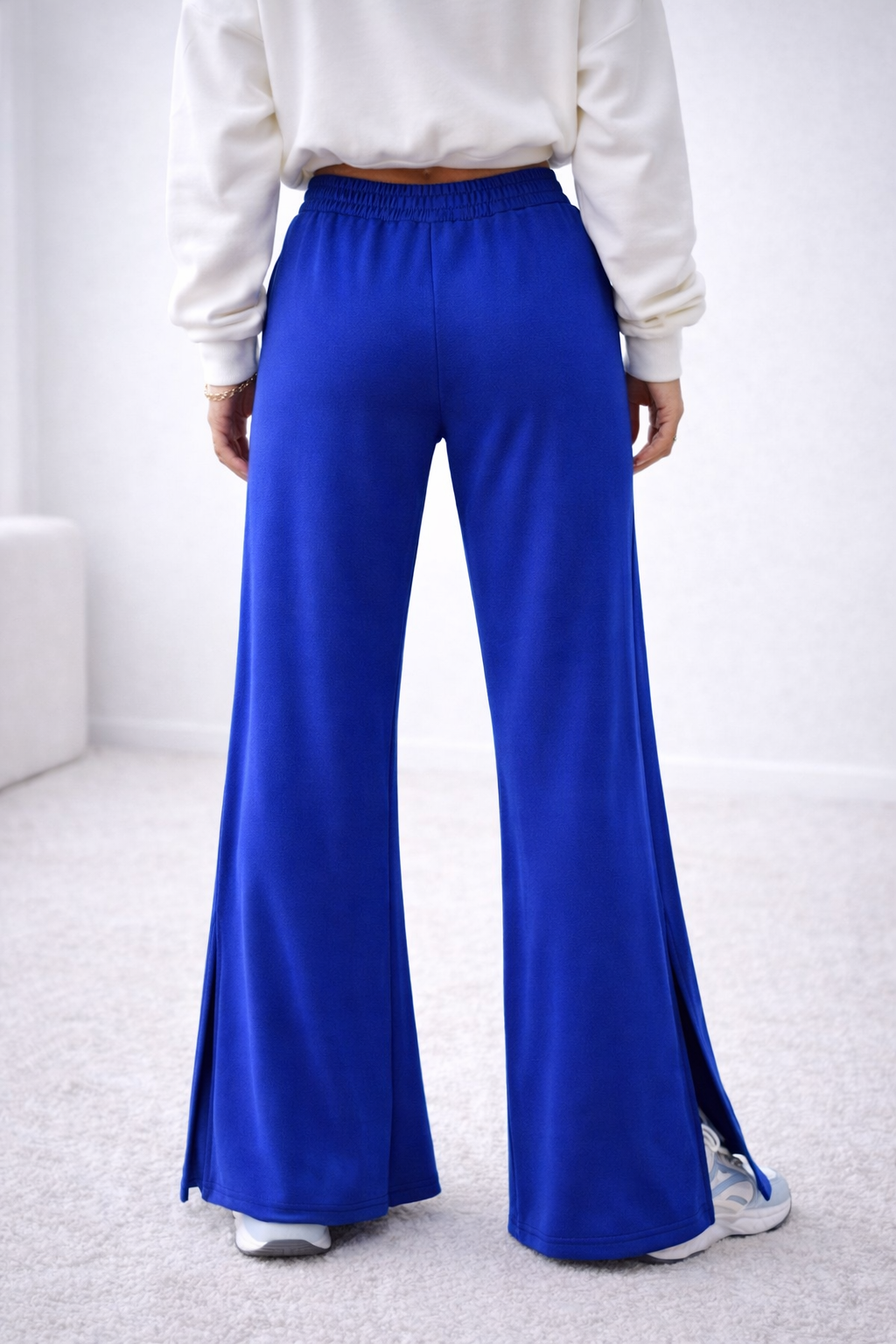 ⚡️(Fast Delivery)Soft Motion Flared pants- Royal Blue